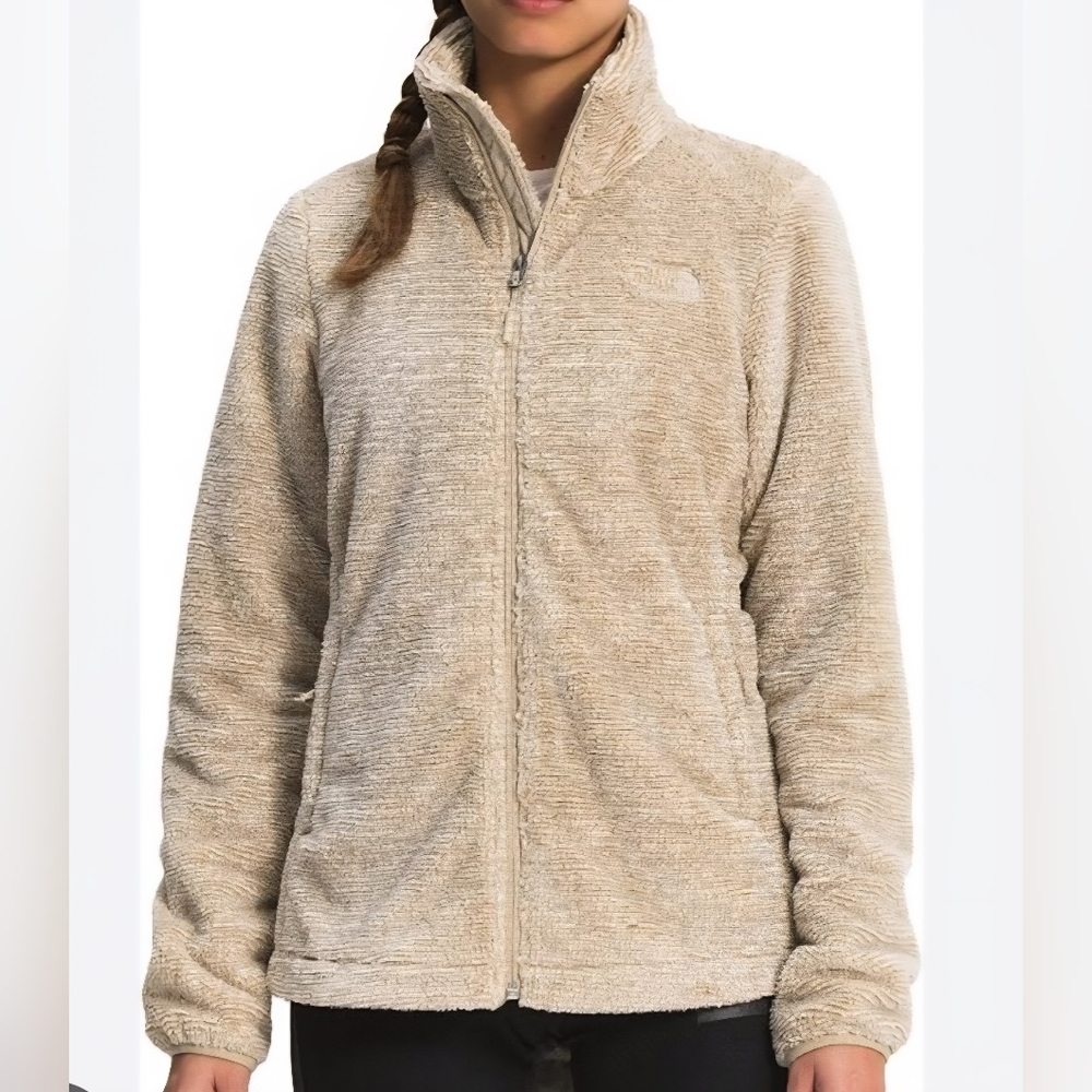 The North Face Women’s Osito Cream Full Zip Fleece Jacket Size 3XL Outdoors Cozy - Picture 3 of 11